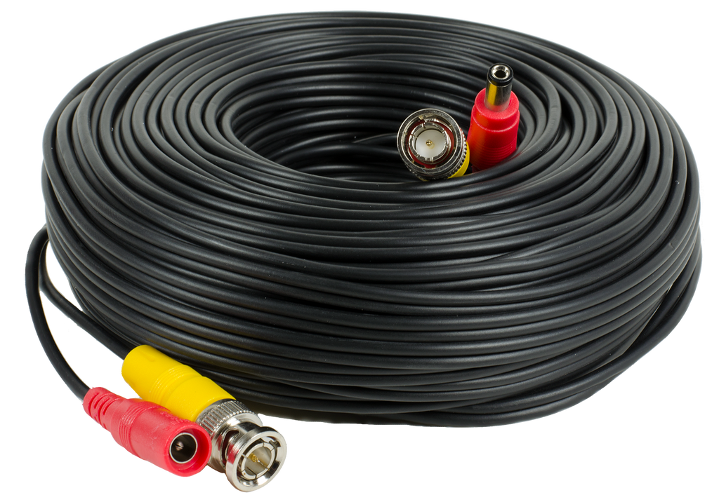 Amcrest Refurb 100ft BNC Cable w/ 2x Female Connectors HD-CVI Camera
