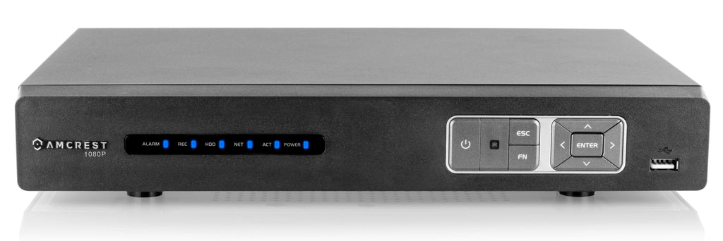 Amcrest ProHD 1080P 8CH Video Security DVR Digital Recorder, 8-Channel 1080P @ 30fps, HD Analog, Hard Drive & Cameras Not Included, Remote Smartphone Access (AMDV10808)