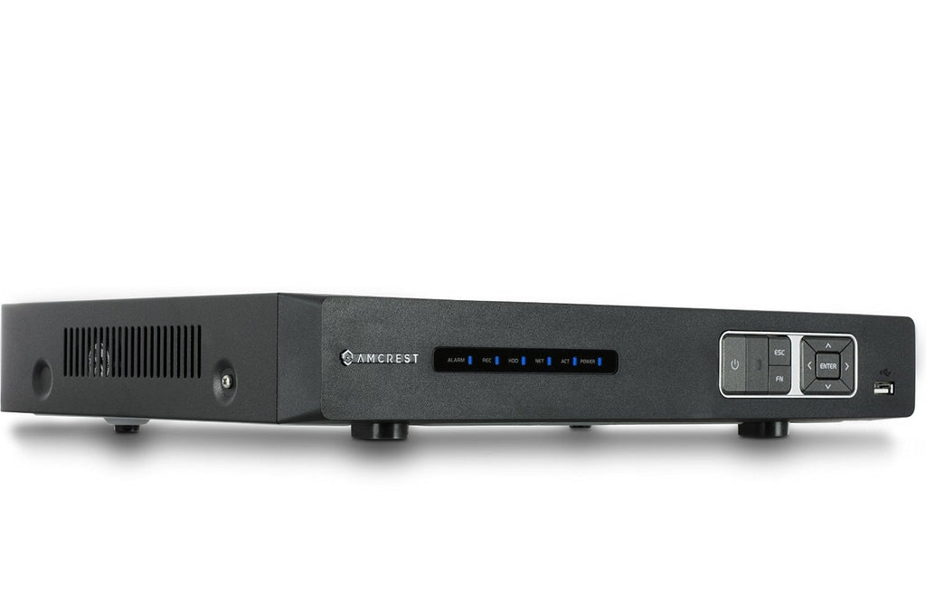 Amcrest ProHD 720P 8CH Video Security DVR Digital Recorder, 8-Channel 720P @ 30fps, HD Analog, Hard Drive & Cameras Not Included, Remote Smartphone Access (AMDV7208)