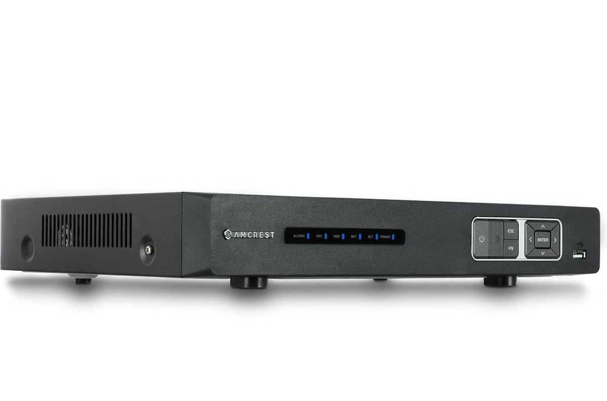 Amcrest ProHD 720P 8CH Video Security DVR Digital Recorder, 8-Channel 720P @ 30fps, HD Analog, Hard Drive & Cameras Not Included, Remote Smartphone Access (AMDV7208)
