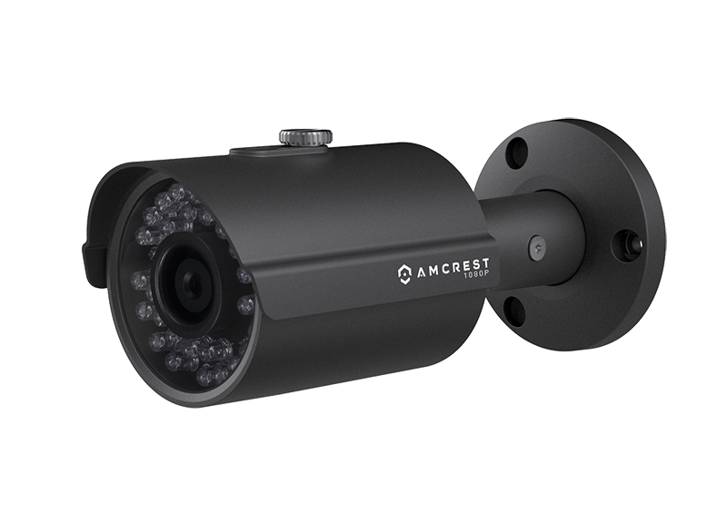 Amcrest ProHD 1080P 8CH Video Security System - Eight 2.1-Megapixel (1920TVL) Outdoor IP67 Bullet Cameras, 2TB HDD, Night Vision, Remote Smartphone Access, Black Mid (AMDV10808M-8B-B)