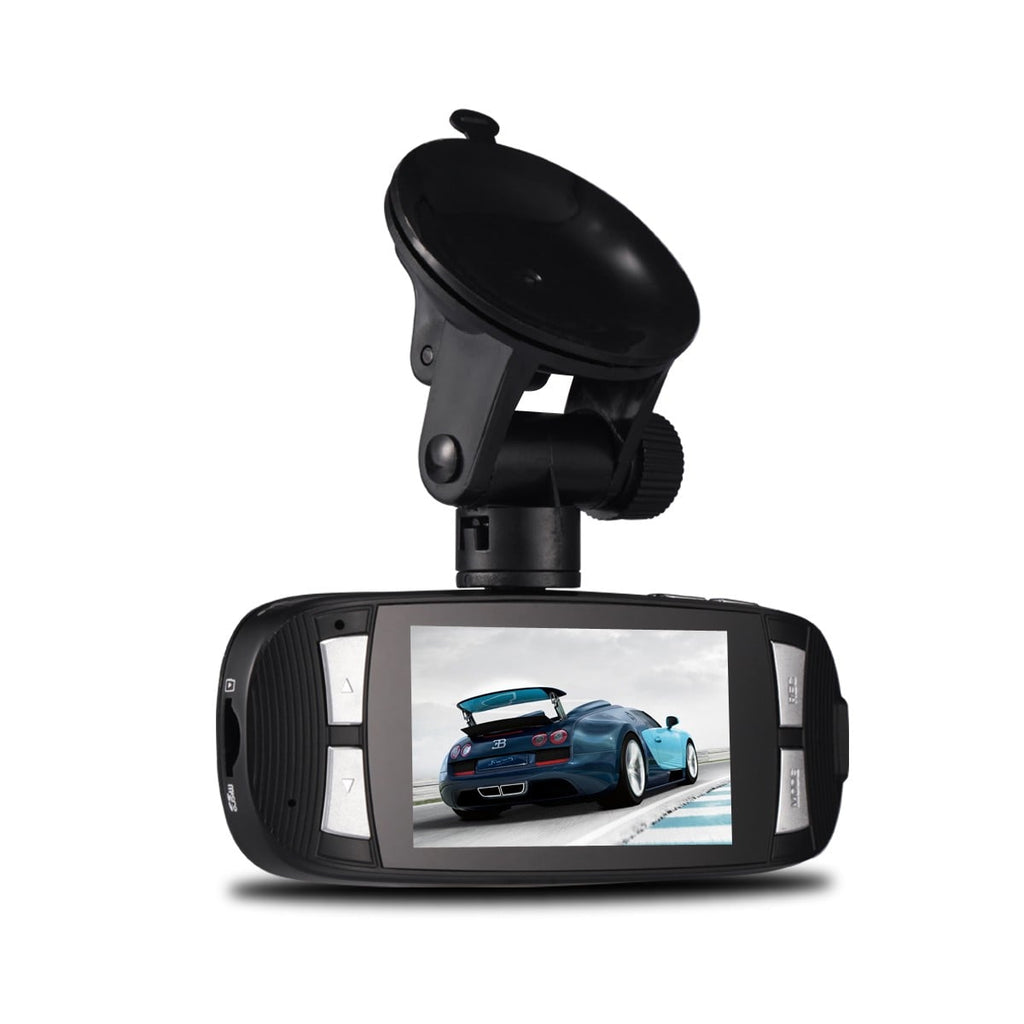 WickedHD G1W 1080P Car Camera & DVR Black Box with Nightvision, Motion Detection, Super Wide 140° Viewing Angle, 1920x1080, H.264, 4X Zoom (Upto 32GB SDHC - Included 8GB SDHC)