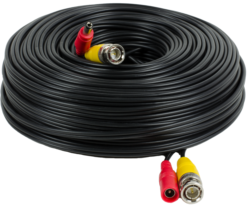 Amcrest 4PK 150ft BNC Cable 2x Two Female Connectors for 960H & HD-CVI