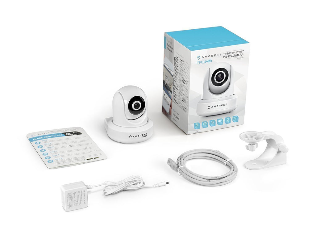 Amcrest Refurb WiFi Camera Pan/Tilt 2.4ghz 2-Way Audio REP-IP2M-841W