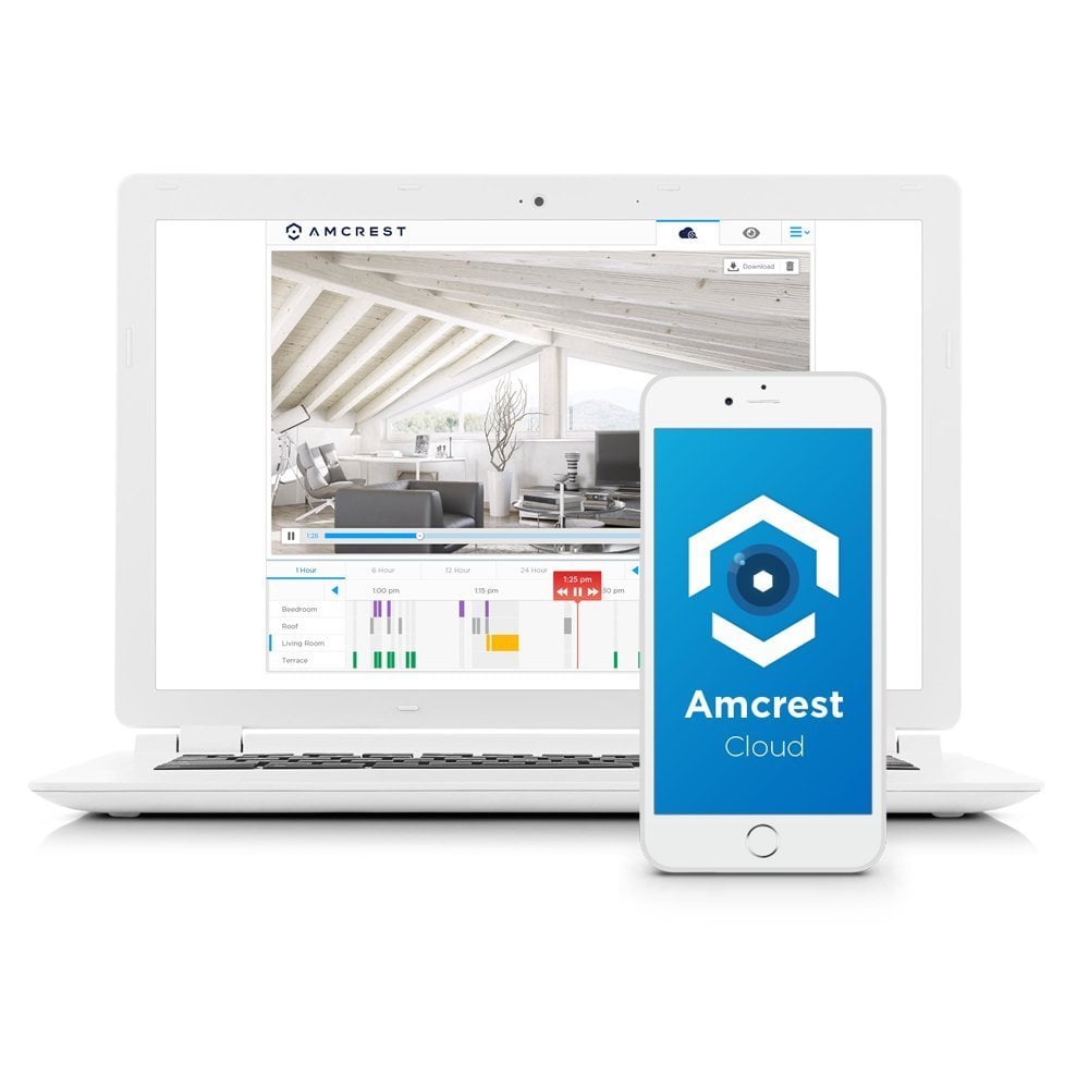 Amcrest HDSeries Outdoor 960P POE Security Bullet Camera - IP66 Weatherproof, 960P (1280 TVL), IPM-743E (Silver)