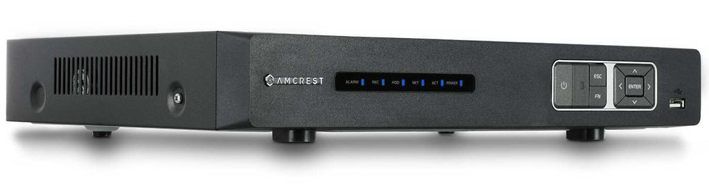Amcrest ProHD 720P 4CH Video Security DVR Digital Recorder, 4-Channel 720P @ 30fps, HD Analog, Hard Drive & Cameras Not Included, Remote Smartphone Access (AMDV7204)