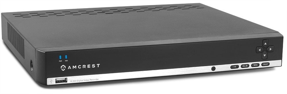 Amcrest 960H 16CH Video Security DVR Digital Recorder, Pre-Installed 1TB HDD, Cameras NOT included, 16-Channel DVR Security Camera System (AMDV960H16)
