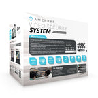 Amcrest 960H 8CH 1TB DVR Security Camera System w/ 4 x 800+ TVL Bullet Cameras & 4 x 800+ TVL Dome Cameras