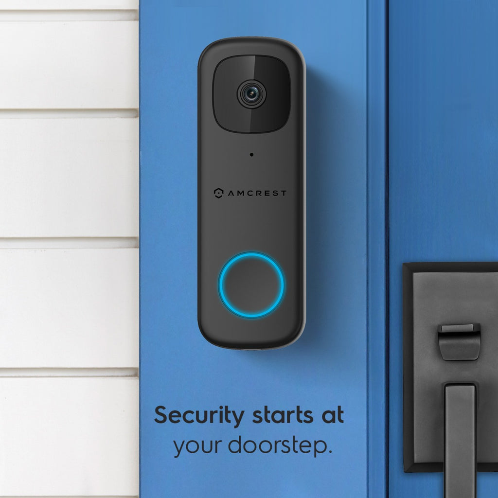 Amcrest 4MP Doorbell Camera 2.4GHz/5GHz WiFi Doorbell Camera AD410