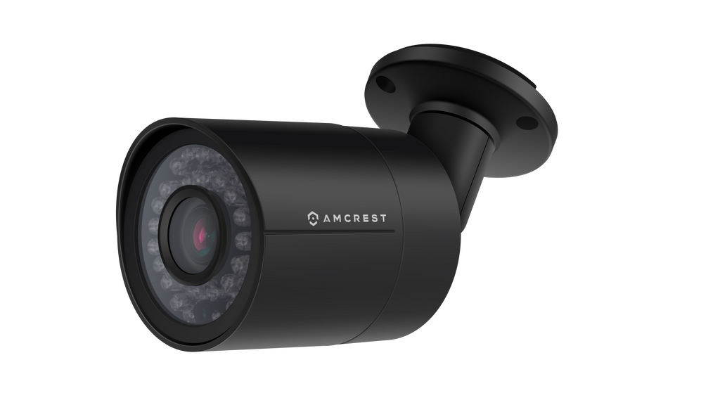 Amcrest Full HD 1080P 1920TVL Bullet Outdoor Security Camera (Quadbrid 4-in1 HD-CVI/TVI/AHD/Analog), 2MP 1920x1080, 98ft Night Vision, Metal Housing, 3.6mm Lens, 85° Viewing Angle, Black (AF-2MBC-36B)
