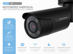 Amcrest 4xOptical Zoom HD 1080P 1920TVL Bullet Outdoor Security Camera(Quadbrid 4-in-1 HD-CVI/TVI/AHD/Analog), 2MP 1920x1080, 164ft NightVision, Motorized Varifocal Lens 40°-90°, Black (AF-2MBC-VARIB)