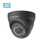 Amcrest Full HD 1080P 1920TVL Dome Outdoor Security Camera (Quadbrid 4-in1 HD-CVI/TVI/AHD/Analog), 2MP 1920x1080, 65ft Night Vision, Metal Housing, 3.6mm Lens 85° Viewing Angle, Black (AF-2MDT-36B)