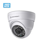 Amcrest Full HD 1080P 1920TVL Dome Outdoor Security Camera (Quadbrid 4-in1 HD-CVI/TVI/AHD/Analog), 2MP 1920x1080, 65ft Night Vision, Metal Housing, 3.6mm Lens 85° Viewing Angle, White (AF-2MDT-36W)