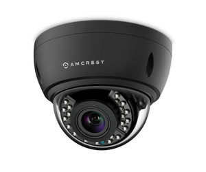 Amcrest 4x Optical Zoom HD 1080P 1920TVL Dome Outdoor Security Camera (Quadbrid 4-in-1 HD-CVI/TVI/AHD/Analog), 2MP 1920x1080, 65ft Night Vision, Motorized Varifocal Lens 40°-90°, Black (AF-2MVD-VARIB)