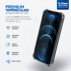 Amcrest Compatible Case for iPhone 12 Pro Max Screen Protectors Black