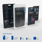 Amcrest iPhone 12 Pro Case w/ 2x Tempered Glass AIC-12P-SP2-BLACK