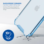 Amcrest Case for iPhone 12 Pro Max Case 2x Tempered Glass Clear