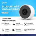 Amcrest Link 3MP 2K Window Camera