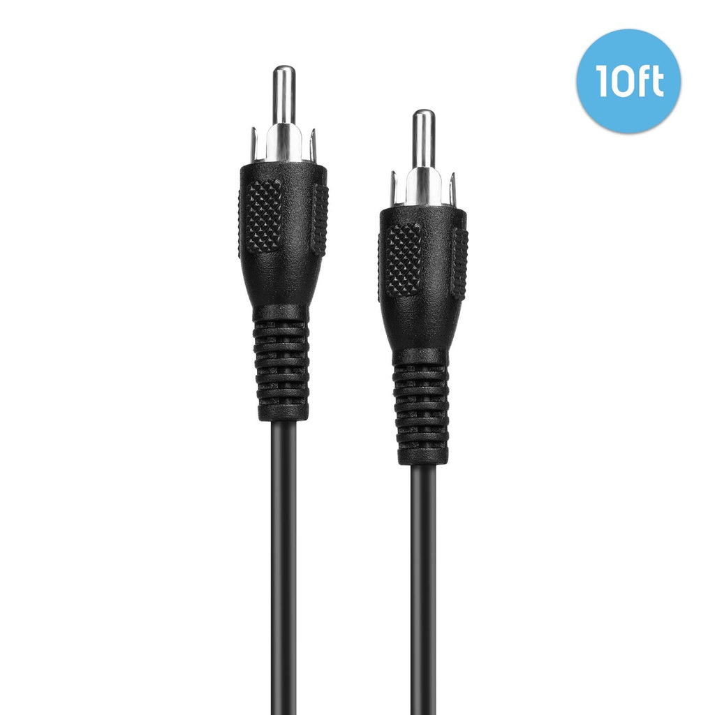 Amcrest Male to Male RCA Audio Cable - 10 feet (10FTRCACABLE)