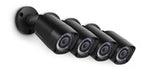 Amcrest Eco-Series 1080P HD Security Cameras, Weatherproof IP66 Bullet Cameras, 65ft IR LED Night Vision (4-Pack)