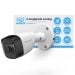 Amcrest 2MP Analog Bullet Outdoor Security Camera AMC1081BC28-W-V4