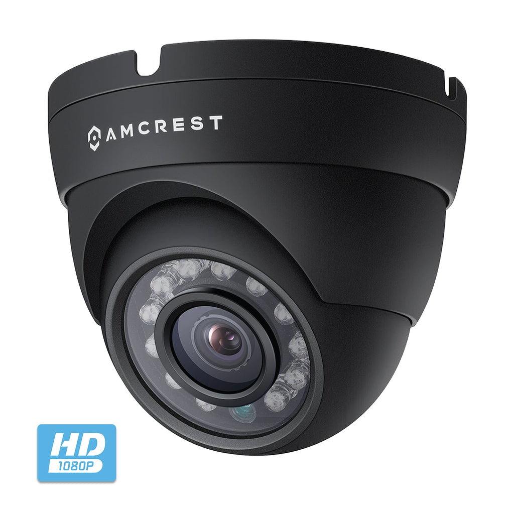 Amcrest Eco-Series 1080p HD Security Camera, Weatherproof IP67 Dome Camera, 65ft IR LED Night Vision (AMC1081DM36-B)