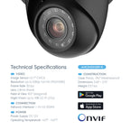 Amcrest ProHD 2-Megapixel 8CH Video Security System with Eight 2.0 MP (1920TVL) Outdoor IP67 Bullet & Dome Cameras, 98ft Night Vision, Pre-Installed 1TB Hard Drive, (AMDV20M8-4B4D-B)