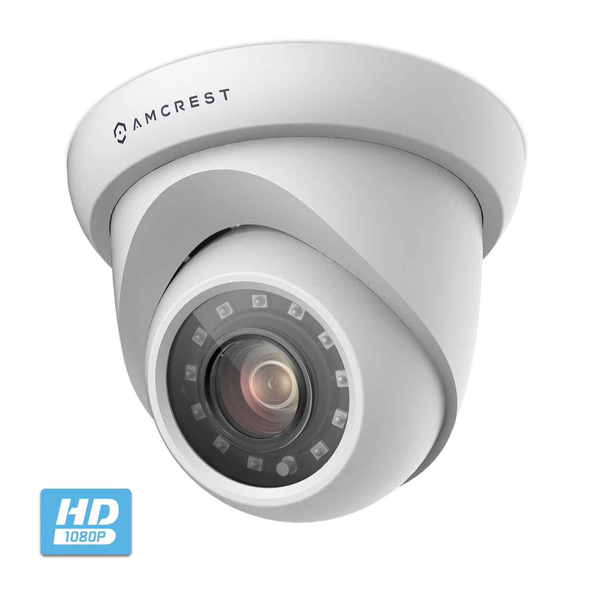 Amcrest ProHD 2-Megapixel 8CH Video Security System with Eight 2.0 MP (1920TVL) Outdoor IP67 Bullet & Dome Cameras, 98ft Night Vision, Pre-Installed 1TB Hard Drive, (AMDV20M8-4B4D-W)