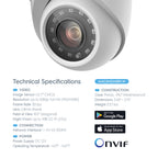 Amcrest ProHD 2-Megapixel 8CH Video Security System with Eight 2.0 MP (1920TVL) Outdoor IP67 Bullet & Dome Cameras, 98ft Night Vision, Pre-Installed 1TB Hard Drive, (AMDV20M8-4B4D-W)