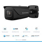 Amcrest 4K Bullet Analog Security Camera Built in Mic Blk AMC4KBC36-B