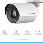 Amcrest 4K Security Camera System 4CH 8MP Video DVR with 4X 4K 8-Megapixel Indoor Outdoor Weatherproof IP67 Cameras, 2TB Hard Drive, 100ft Night Vision, for Home Business (AMDV80M4-4B-W)