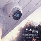 Amcrest 4K Dome Analog Security Camera 125° FOV White AMC4KDM28-W-V3
