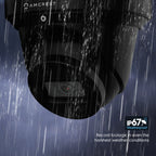 Amcrest 4K Dome Analog Security Camera Built in Mic Black AMC4KDM36-B