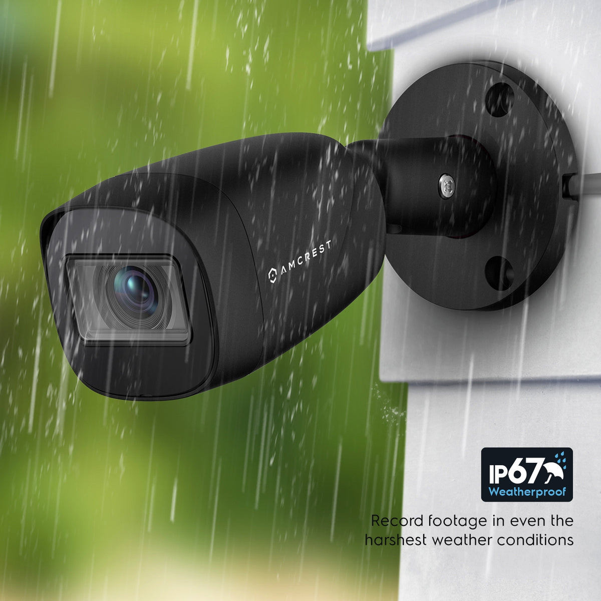 Amcrest 4MP Analog Bullet Security Camera Black AMC4MBC28-B-V2
