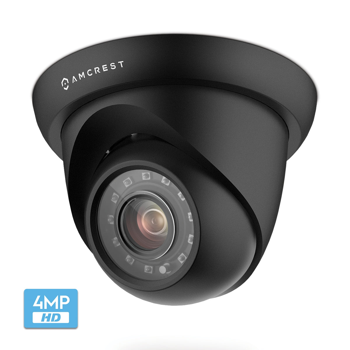 Amcrest UltraHD 4-Megapixel 8CH Video Security System with Eight 4.0MP Outdoor IP67 Bullet & Dome Cameras, 98ft Night Vision, Pre-Installed 1TB Hard Drive, (AMDV40M8-4B4D-B)