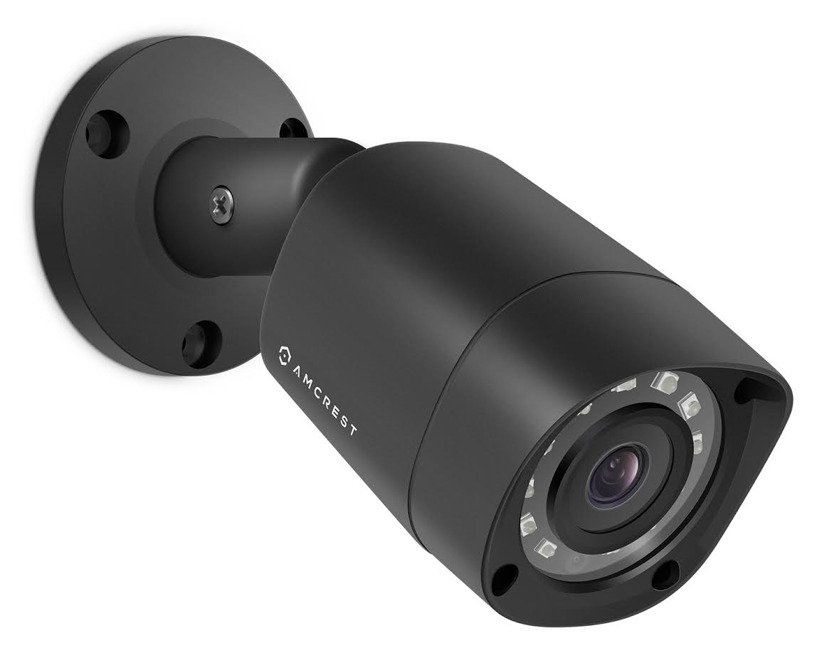 Amcrest HD 1080P-Lite 4CH Video Security System w/ Four 1.0 Megapixel IP67 Outdoor Bullet Cameras, 65ft Night Vision, 1TB HDD, (AMDV7214-4B-B)