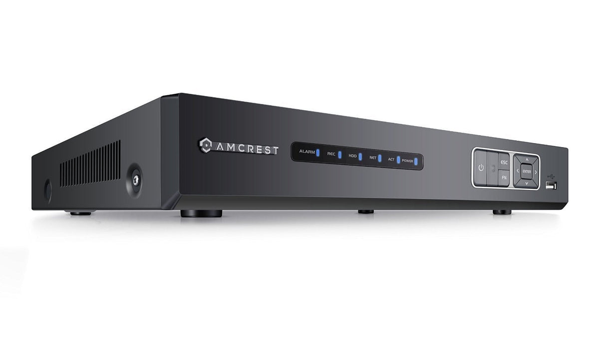 Amcrest ProHD 1080P 16CH Video Security DVR Digital Recorder, 16-Channel 1080P @ 30fps, HD Analog, Hard Drive & Cameras Not Included, Remote Smartphone Access (AMDV108016)