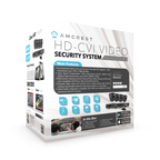 Amcrest ProHD 1080P 4CH Video Security System - Four 2.1-Megapixel (1920TVL) Outdoor IP67 Dome Cameras, 2TB HDD, Night Vision, Remote Smartphone Access, White Mid (AMDV10804-4D-W)
