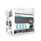 Amcrest ProHD 1080P 8CH Video Security System - Eight 2.1-Megapixel (1920TVL) Outdoor IP67 Bullet & Dome Cameras, 2TB HDD, Night Vision, Remote Smartphone Access, Black Mid (AMDV10808M-4B4D-B)