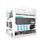 Amcrest ProHD 1080P 8CH Video Security System - Eight 2.1-Megapixel (1920TVL) Outdoor IP67 Bullet Cameras, 2TB HDD, Night Vision, Remote Smartphone Access, Black Mid (AMDV10808M-8B-B)