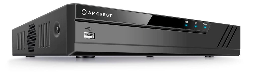 Amcrest HD 1080P-Lite 4CH Video Security System w/ Four 1.0 Megapixel IP67 Outdoor Bullet Cameras, 65ft Night Vision, 1TB HDD, (AMDV7214-4B-B)