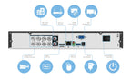 Amcrest UltraHD 4MP 8CH Video Security DVR Digital Recorder, 8-Channel 4 Megapixel @ 15fps, HD Analog, Hard Drive & Cameras NOT Included, Remote Smartphone Access (AMDV4M8)