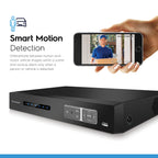 Amcrest 4K UltraHD 16 Channel AI DVR Security Camera System Recorder with Preinstalled 4TB HDD, 8MP Security DVR for Analog Security Cameras & Amcrest IP Cameras, AI Smart DVR, Cameras NOT Included (AMDV5116-4TB)