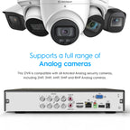 Amcrest 4K UltraHD 8 Channel AI DVR Security Camera System Recorder, 8MP Security DVR for Analog Security Cameras & Amcrest IP Cameras, AI Smart DVR, Pre-Installed 2TB HDD (AMDV5108-2TB)