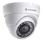 Amcrest ProHD 720P 4CH Video Security System - Four 1.0-Megapixel (1280TVL) Outdoor IP67 Bullet & Dome Cameras, 1TB HDD, Night Vision, Remote Smartphone Access, White Mid (AMDV7204M-2B2D-W)