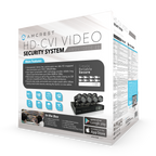 Amcrest ProHD 1080P 8CH Video Security System - Eight 2.1-Megapixel (1920TVL) Outdoor IP67 Bullet Cameras, 2TB HDD, Night Vision, Remote Smartphone Access, White Mid (AMDV10808M-8B-W)
