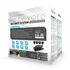 Amcrest ProHD 720P 8CH Video Security System - Eight 1.0-Megapixel (1280TVL) Outdoor IP67 Bullet & Dome Cameras, 2TB HDD, Night Vision, Remote Smartphone Access, White Mid (AMDV7208M-4B4D-W)
