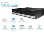 Amcrest HD 1080P-Lite 8CH Security Camera System 8x Analog Cameras