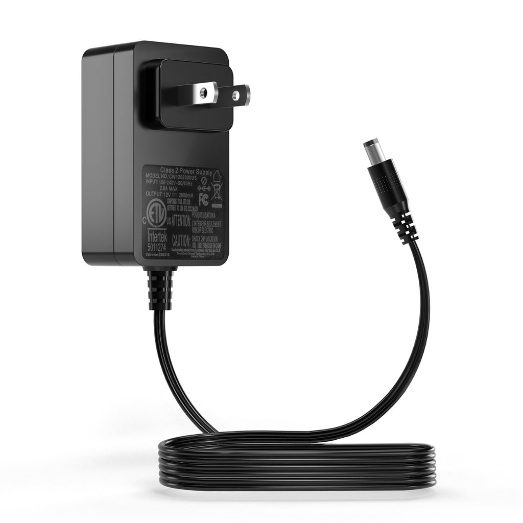 Amcrest US Standard 12V DC Power Supply (Black)