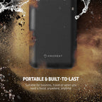 Amcrest USB C Power Bank, 10,000mAh Portable Charger USB C, Power Bank Fast Charging 10W PD 3.0, Type C Battery Bank Powerbank with LED Display for Android & iOS Smartphone Devices APB-MAGW10-B